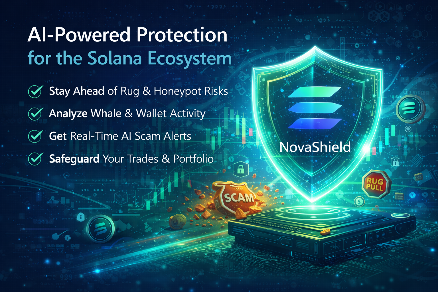 NovaShield Scam Radar Visual